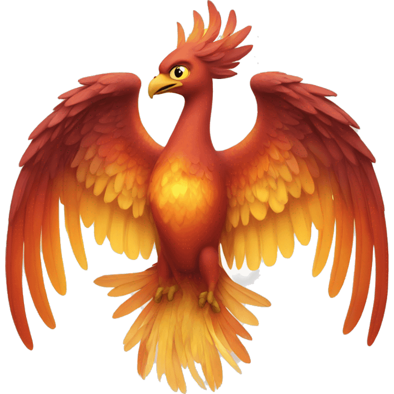 Legendary phoenix bird  emoji