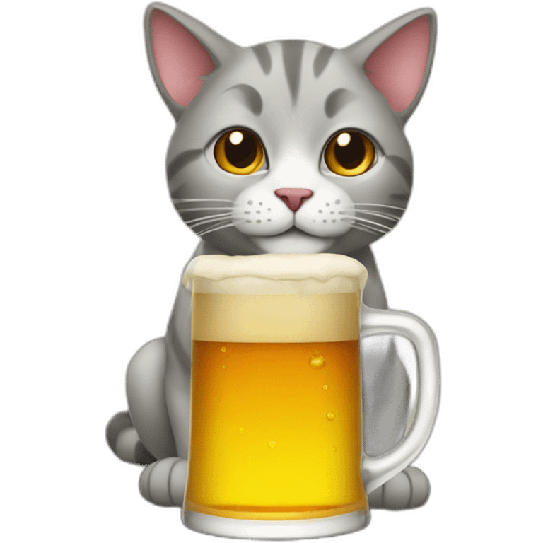 cat-drink-beer emoji