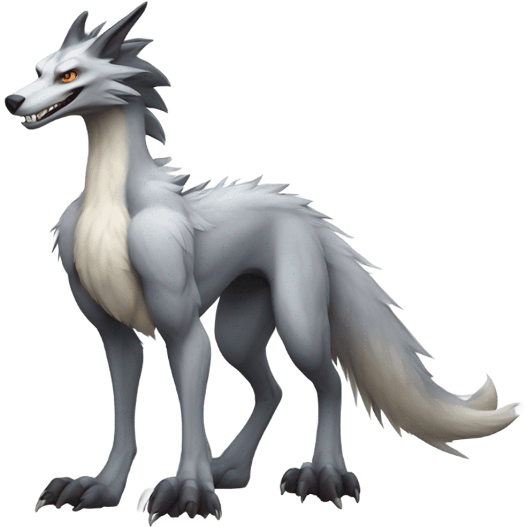 Sergal, full body emoji