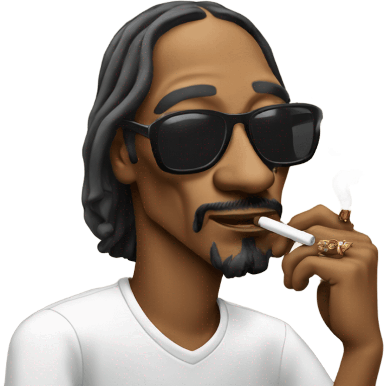 Snoop dogg smoking emoji