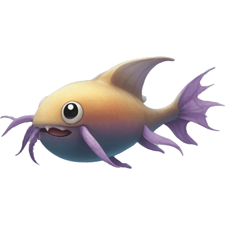 Weird sea creature emoji