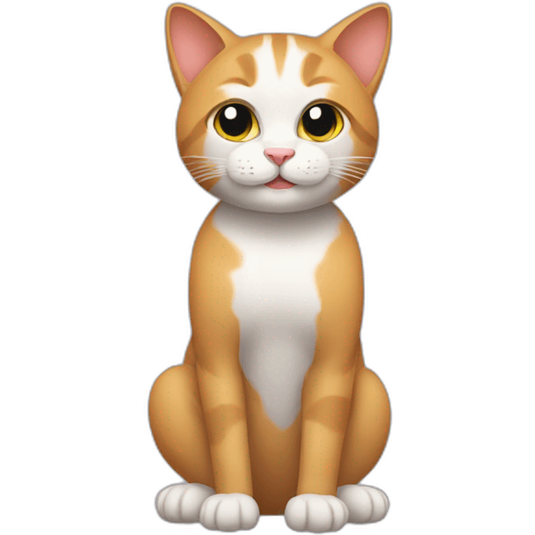 Cat fitness emoji