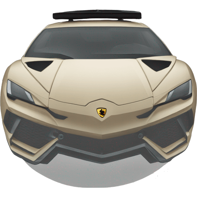 an emoji  of a lamborghini urus emoji