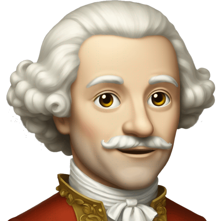 white aristocrat XVII century emoji