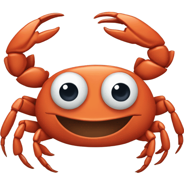 Crab dancing emoji