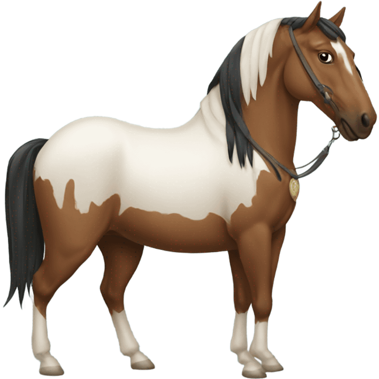 East Indian horse emoji