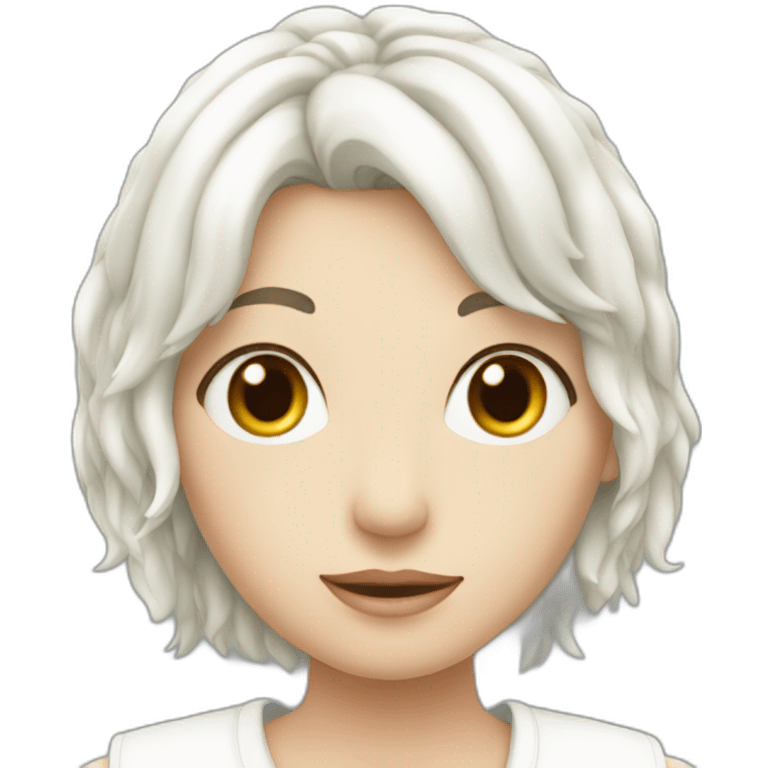 Cœur blanc emoji