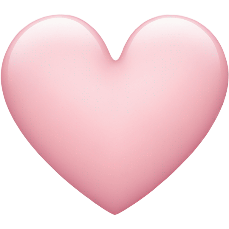 baby pink heart emoji