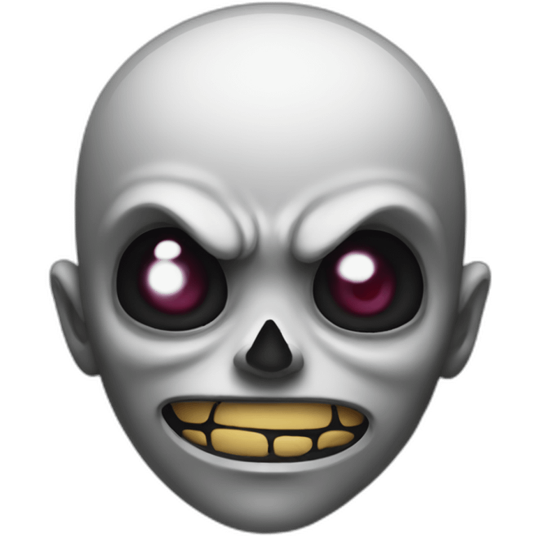 scary ink face emoji