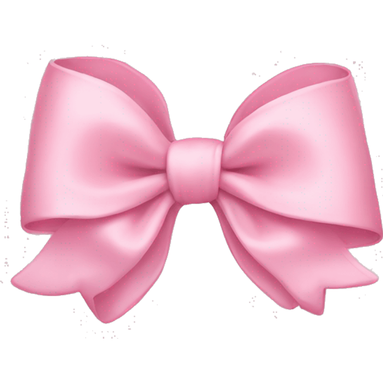 Baby pink bow emoji