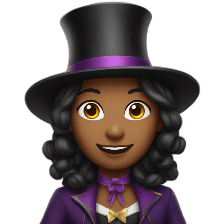 female magician emoji