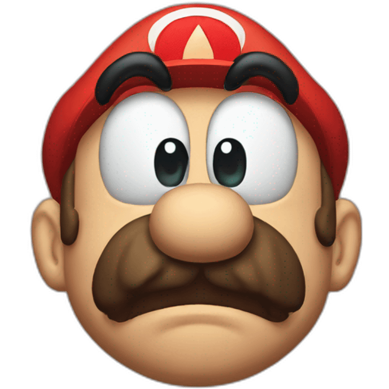 crying super mario emoji