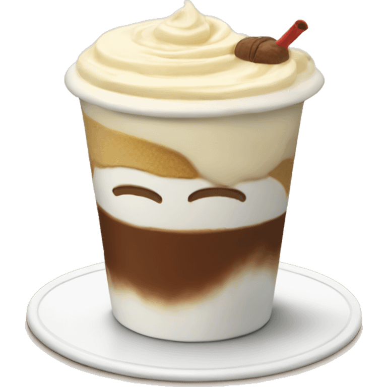 Costa Drink with cream on top  emoji