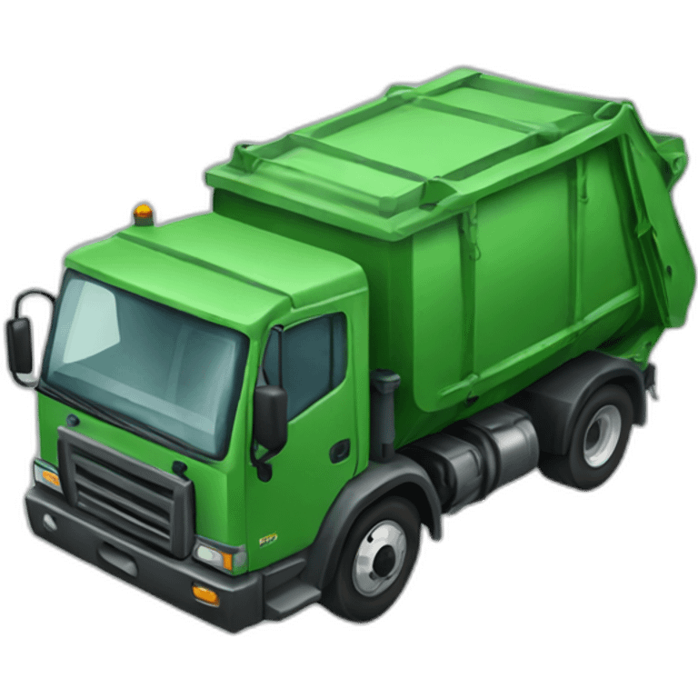 garbage truck emoji