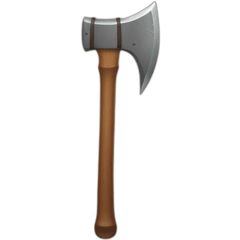 Hiking pickaxe emoji