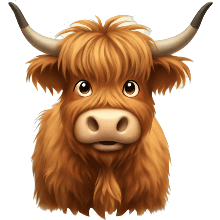 highland cow emoji