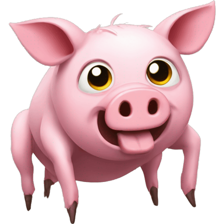 spider-pig emoji