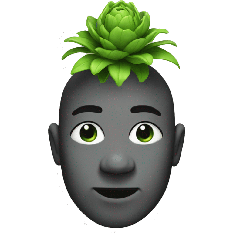 Face with egplant init emoji