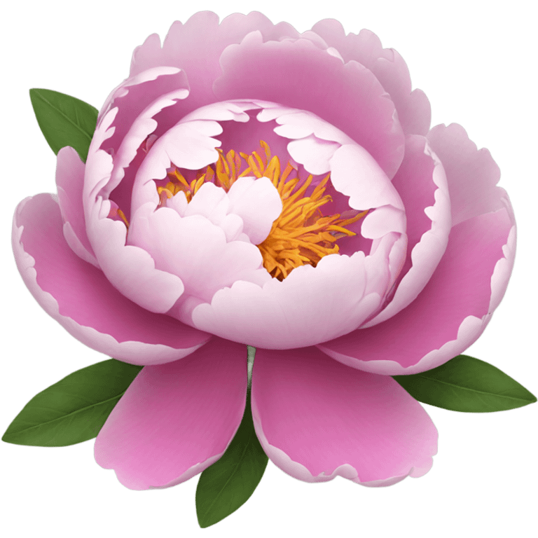 Peony emoji