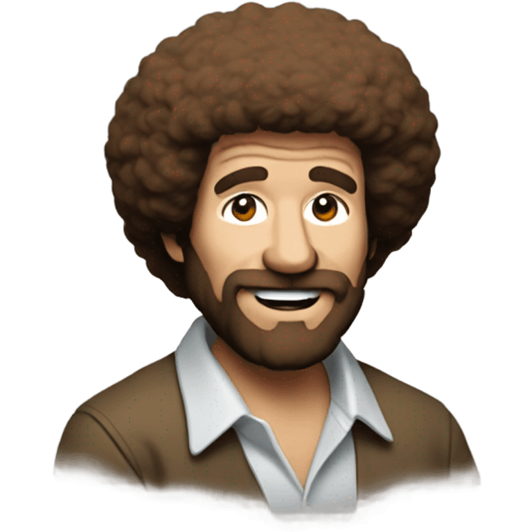 Bob Ross emoji