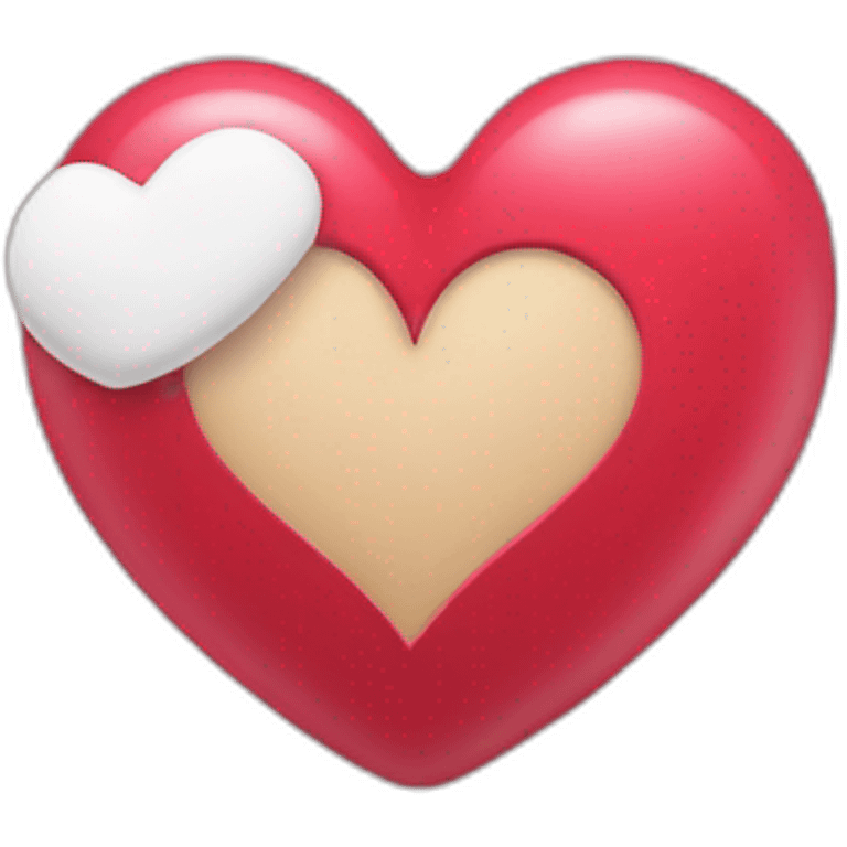 Coeur avec main emoji