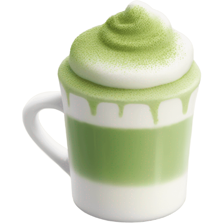 Matcha latte emoji