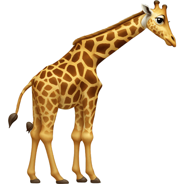 Giraffe twerk emoji