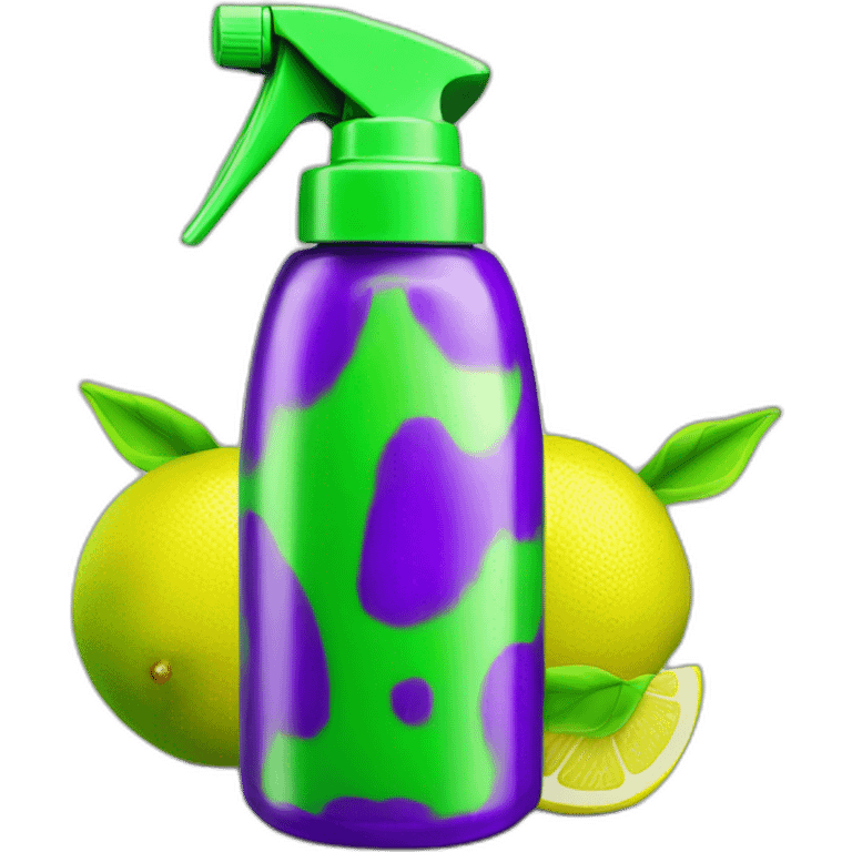 lemon-green-and-purple-neon-spray graffiti bottle emoji