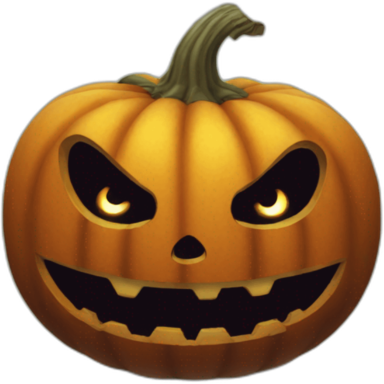 Haunting Pumpkin emoji