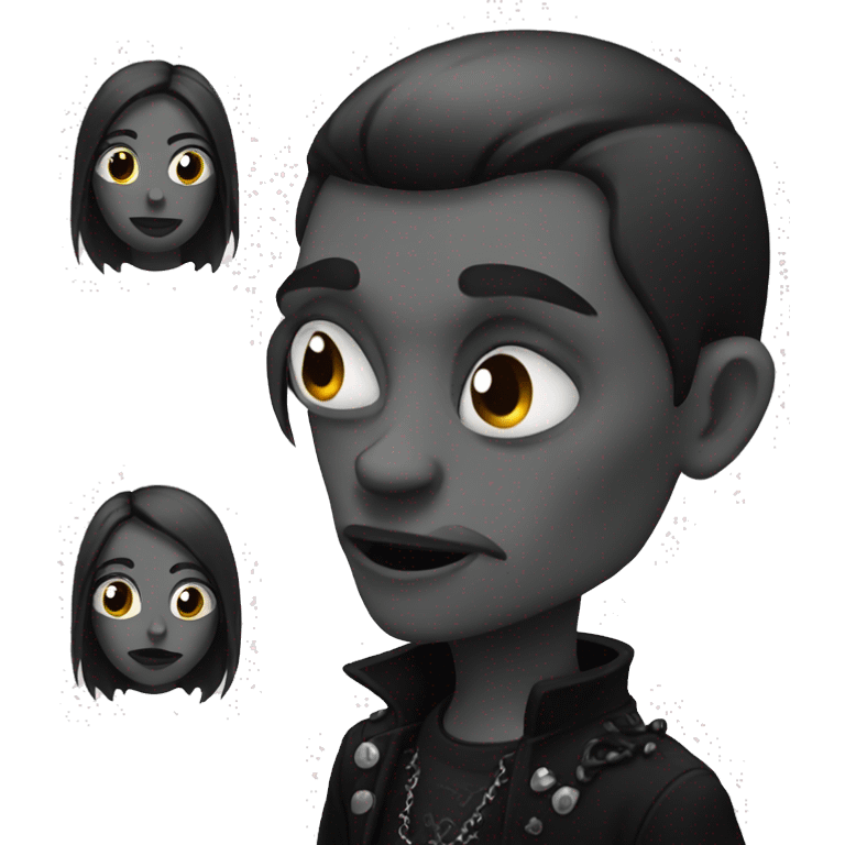 goth emoji  emoji