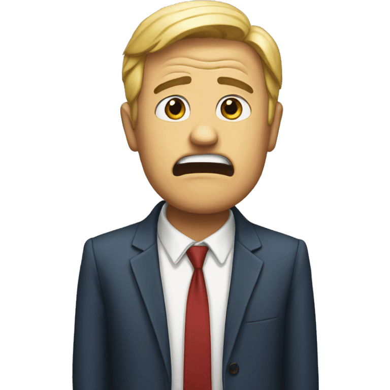 fear of politicians emoji