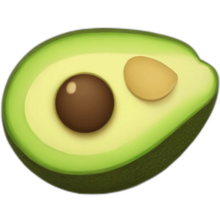 cute avocado emoji