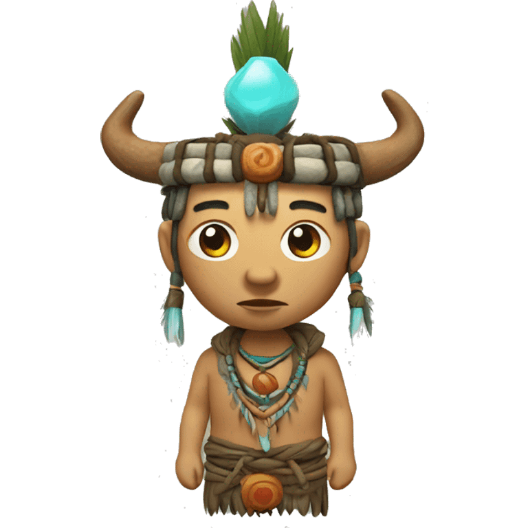 shaman 3d emoji