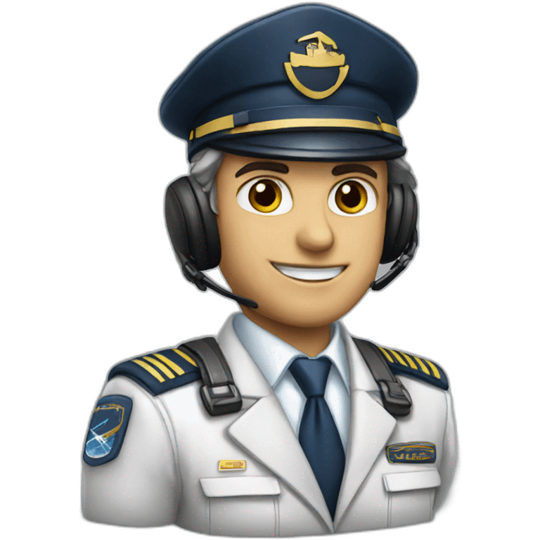 Boeing Pilot emoji