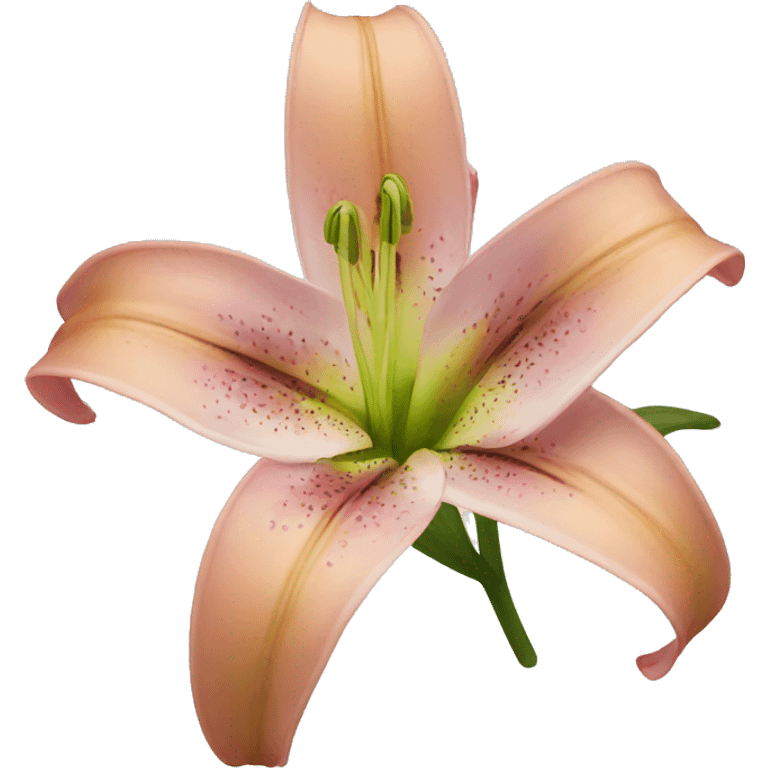 lily flower  emoji