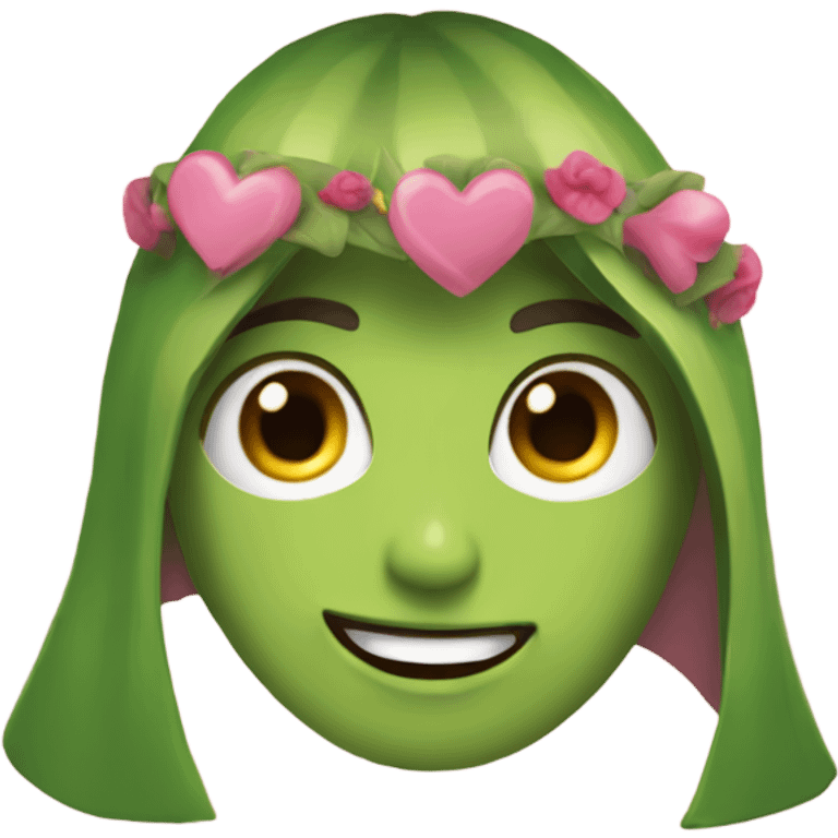 Una palta enamorada  emoji