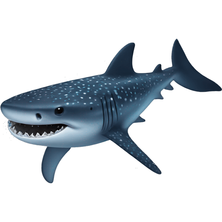 Whale shark emoji