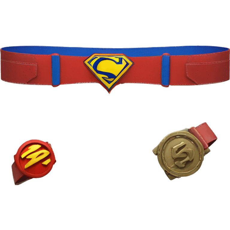 superman belt emoji