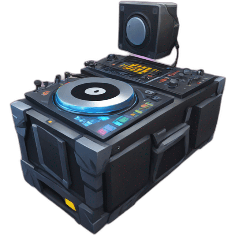 Fortnite DJ party emoji