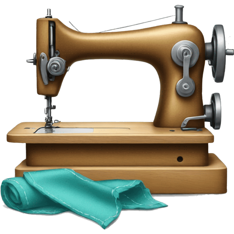 A sewing machine for WhatsApp emoji emoji