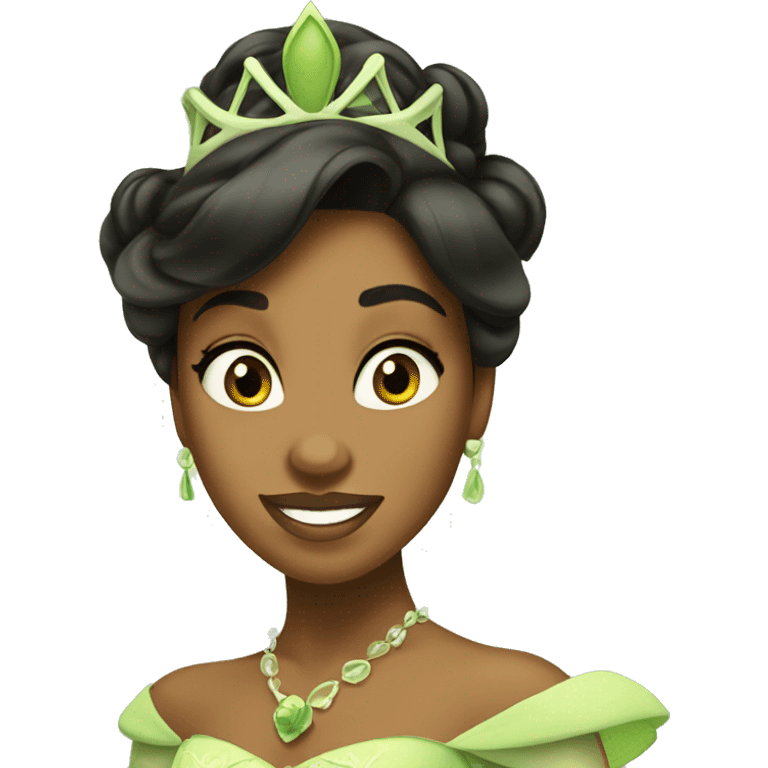 Princess Tiana  emoji