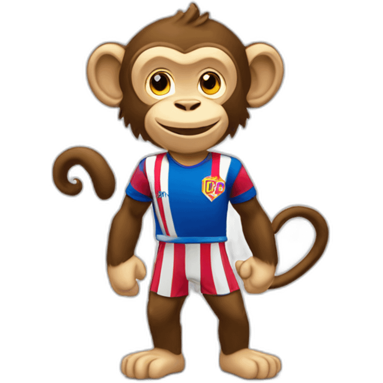 raiponce monkey-shirt-sporting-gijón emoji