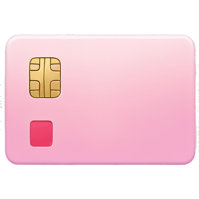 pastel pink credit card emoji