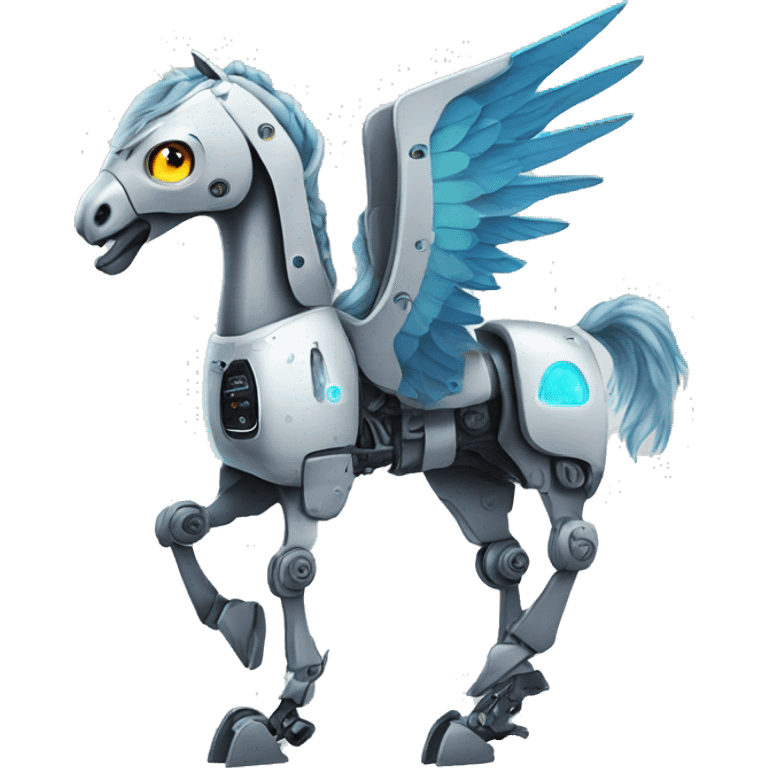 Robot Pegasus  emoji