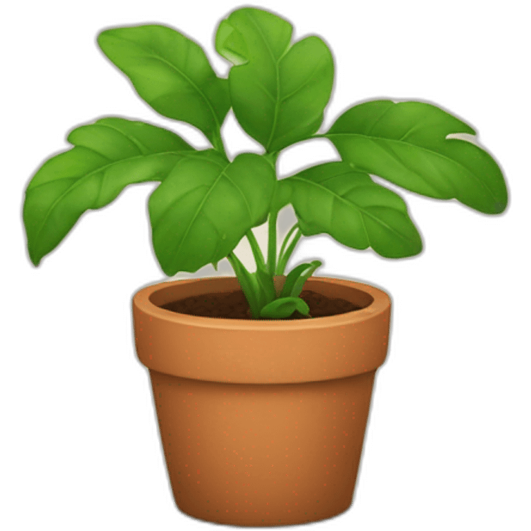 Plant in a pot emoji