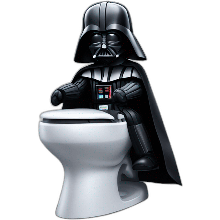 darth vader sat on the toilet emoji