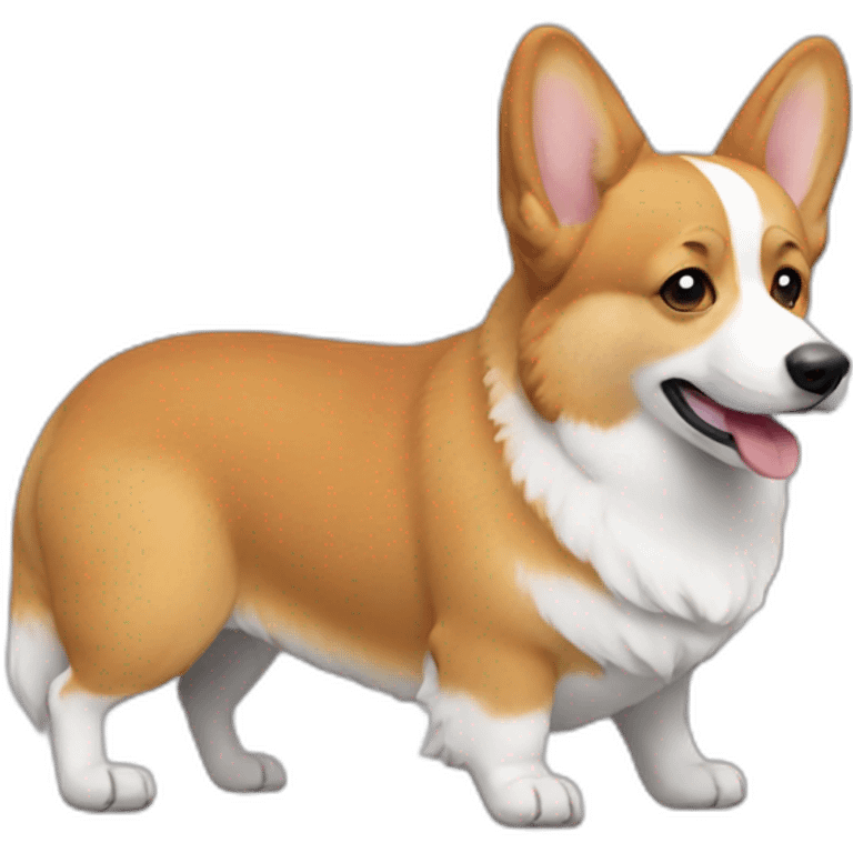 corgi with hinkali emoji