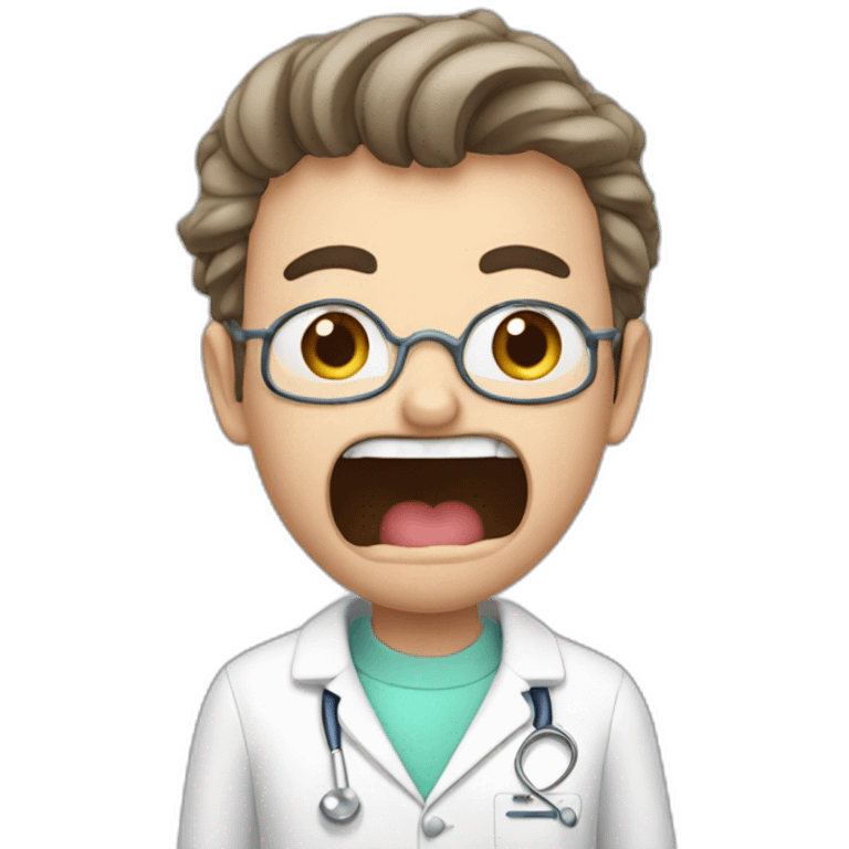 a dentist obsessed with farts and me emoji