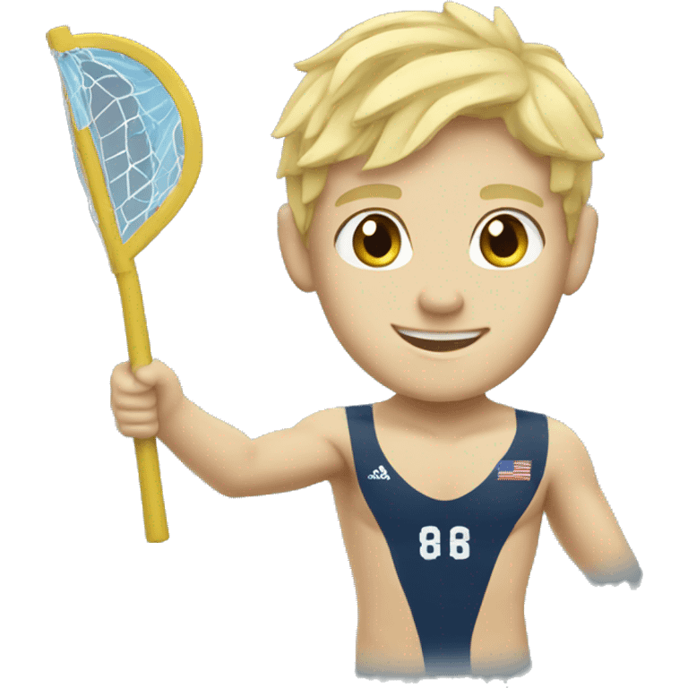 summer olympics waterpolo blonde boy emoji