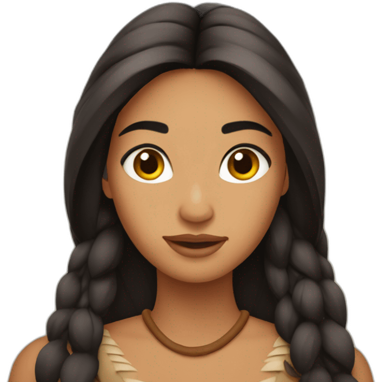 Pocahontas emoji